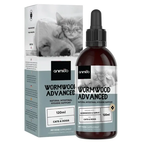 Dog wormer - 120ml Liquid - Supports your Pet’s Healthy Gut - Animigo