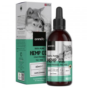 Organic Hemp Oil for Cats and Dogs