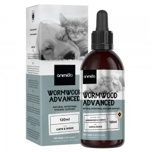 Wormwood Advanced, a natural cat and dog worming liquid