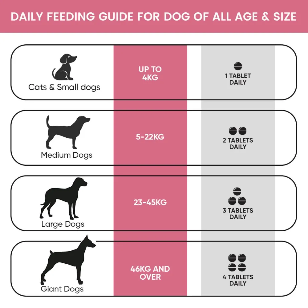 Animigo mineral and vitamin supplements for dogs and cats