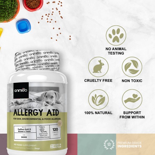 Natural Allergy Support for Dogs