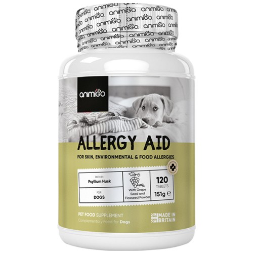 Allergy Tablets for Dogs | Natural Dog Allergy Relief Supplement | Animigo  UK