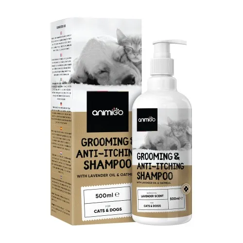 Image of Dog shampoo - 500 ml - Relief From Itch Skin, Dry Skin - Animigo