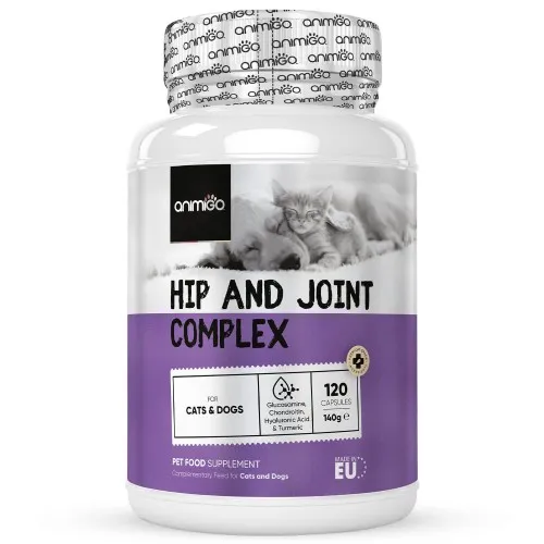 Dog Joint Supplements - 120 Tablets - For Joint Maintenance & Mobility with Hyaluronic Acid - Animigo