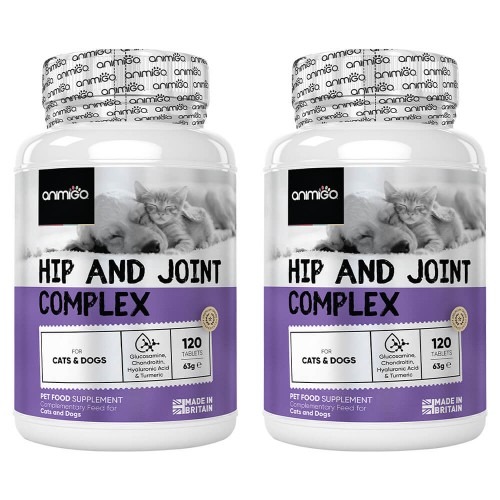 Image of Hip Flex - Joint Care Tablets For Dogs With Glucosamine & Chondroitin - 60 Chewable Tablets - 2 Pack
