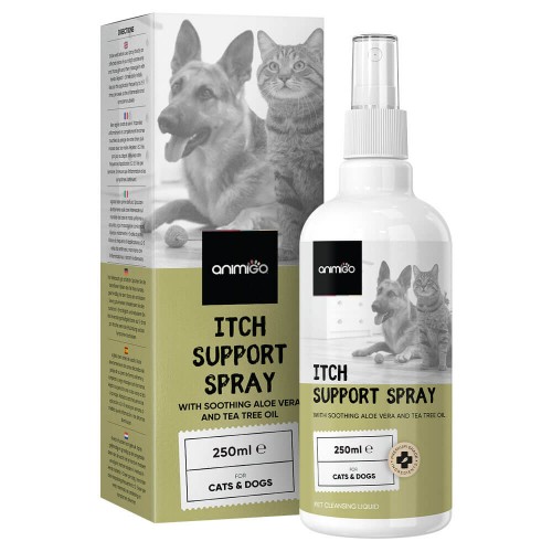 Itch Relief Spray - Natural Solution For Itchy Skin - For Cats & Dogs - 250 ml