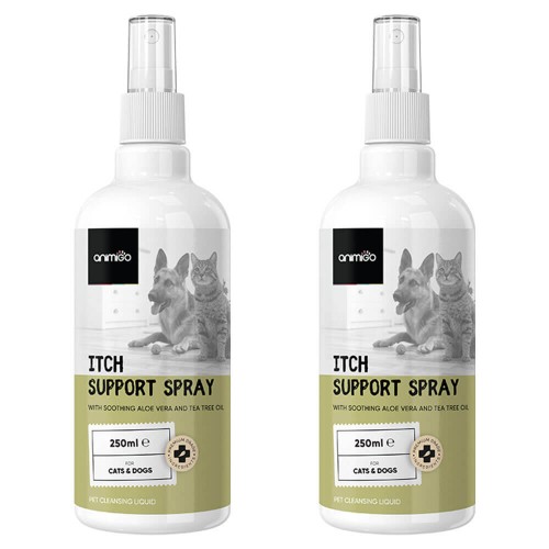 Itch Relief Spray - Natural Solution For Itchy Skin - For Cats & Dogs - 250 ml - 2 Pack