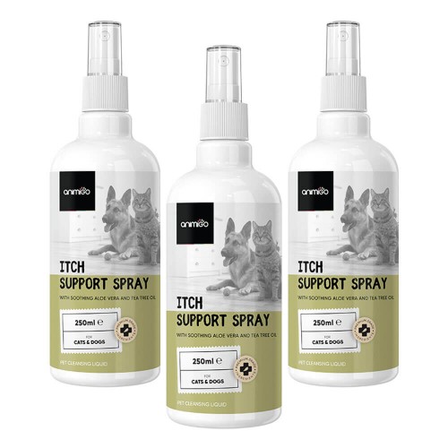 Image of Itch Relief Spray - Natural Solution For Itchy Skin - For Cats & Dogs - 250 ml - 3 Pack