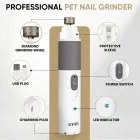 Cat and dog nail trimmer features