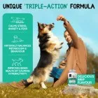 Advanced triple-action formula to keep your dog calmer