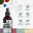 Features of our natural wormer for dogs and cats