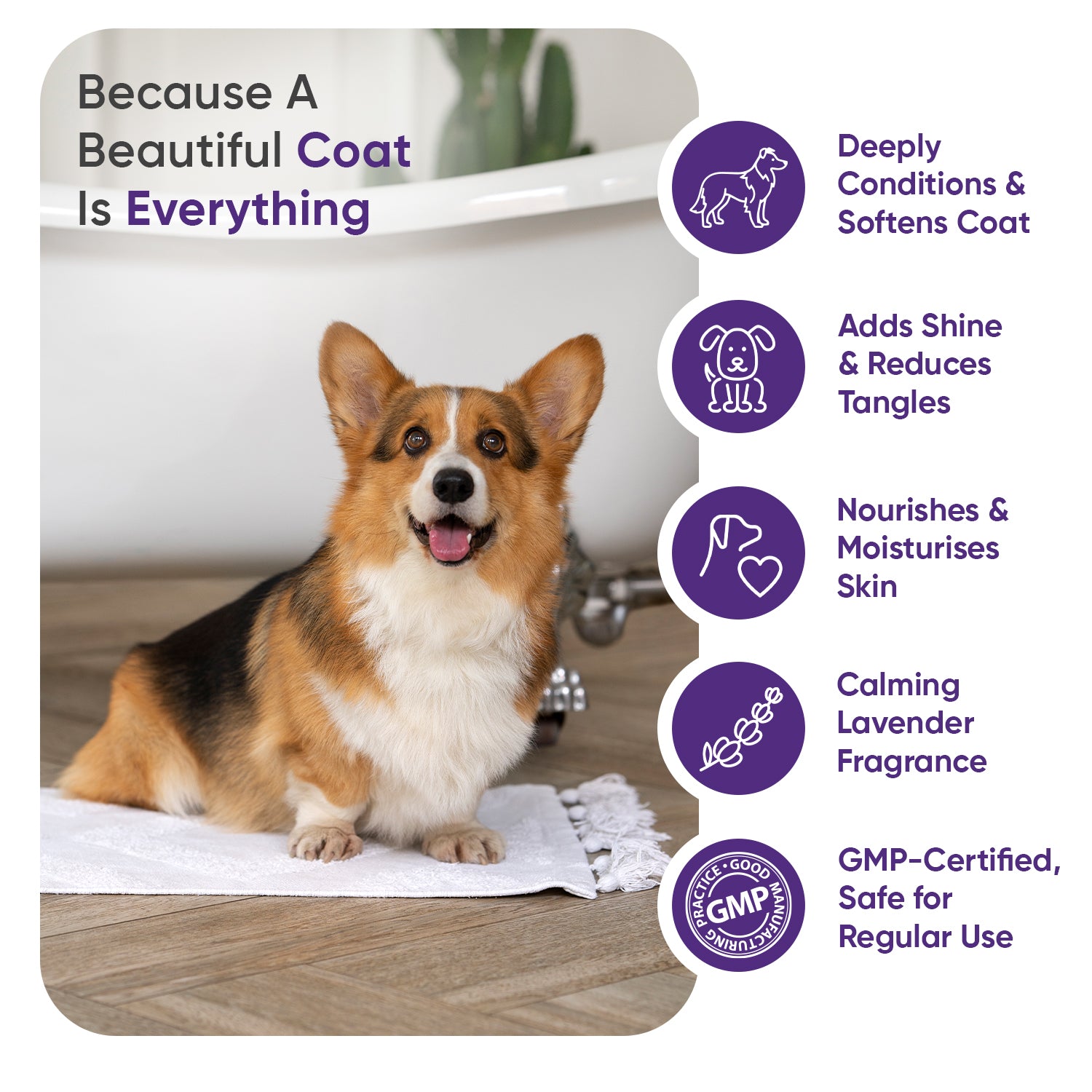 Grooming Conditioner for Dogs 500ml