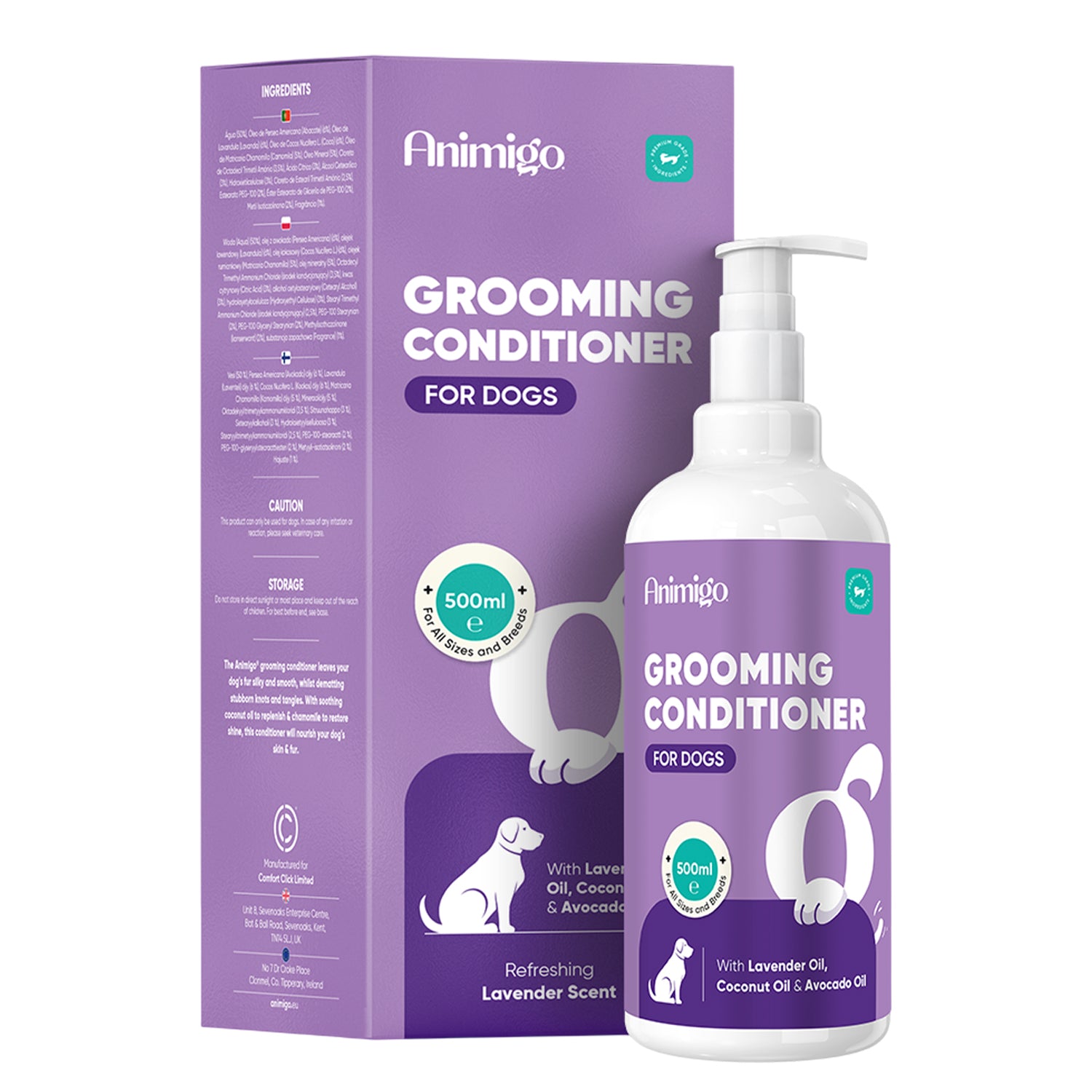 Grooming Conditioner for Dogs 500ml