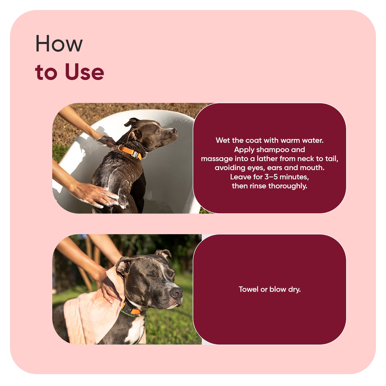 Flea & Tick Shampoo for Dogs 500ml