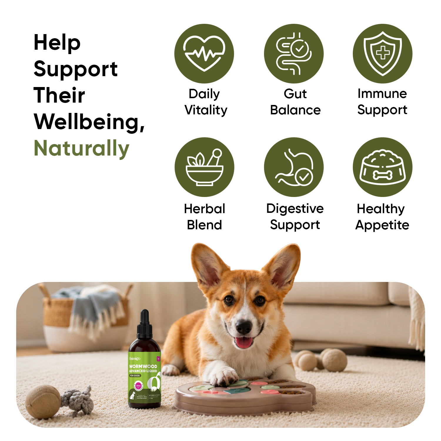 Wormwood Advanced for Dogs 120ml Liquid