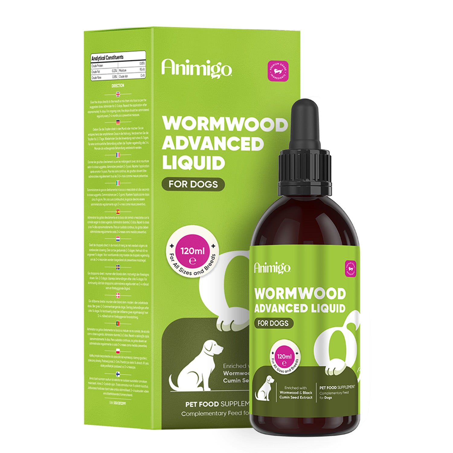 Wormwood Advanced for Dogs 120ml Liquid