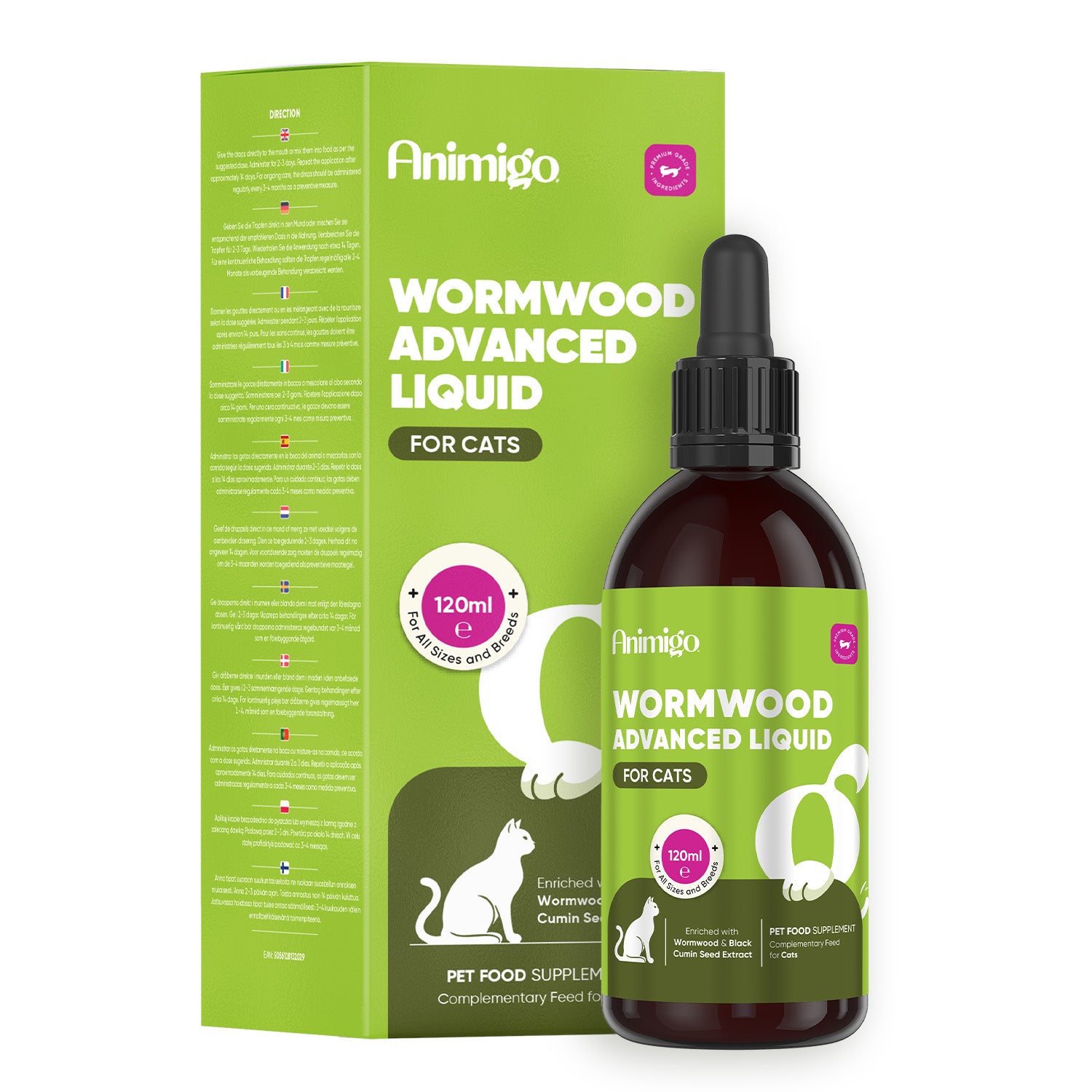Wormwood Advanced for Cats 120ml Liquid