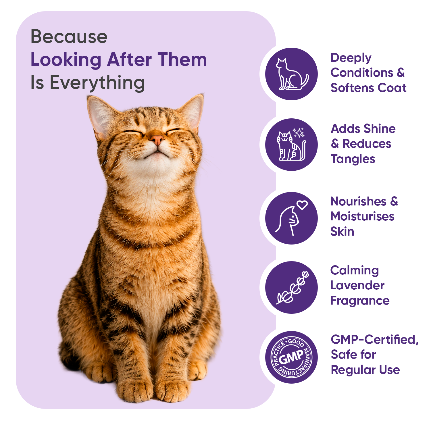 Grooming Conditioner for Cats 500ml