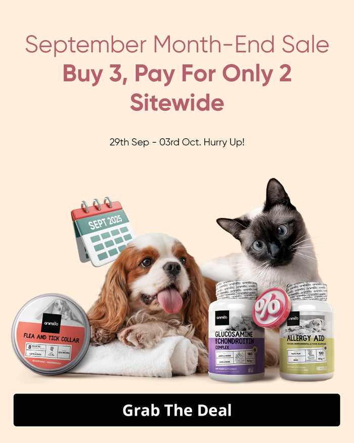Buy any 2 pet products and get the third one for free