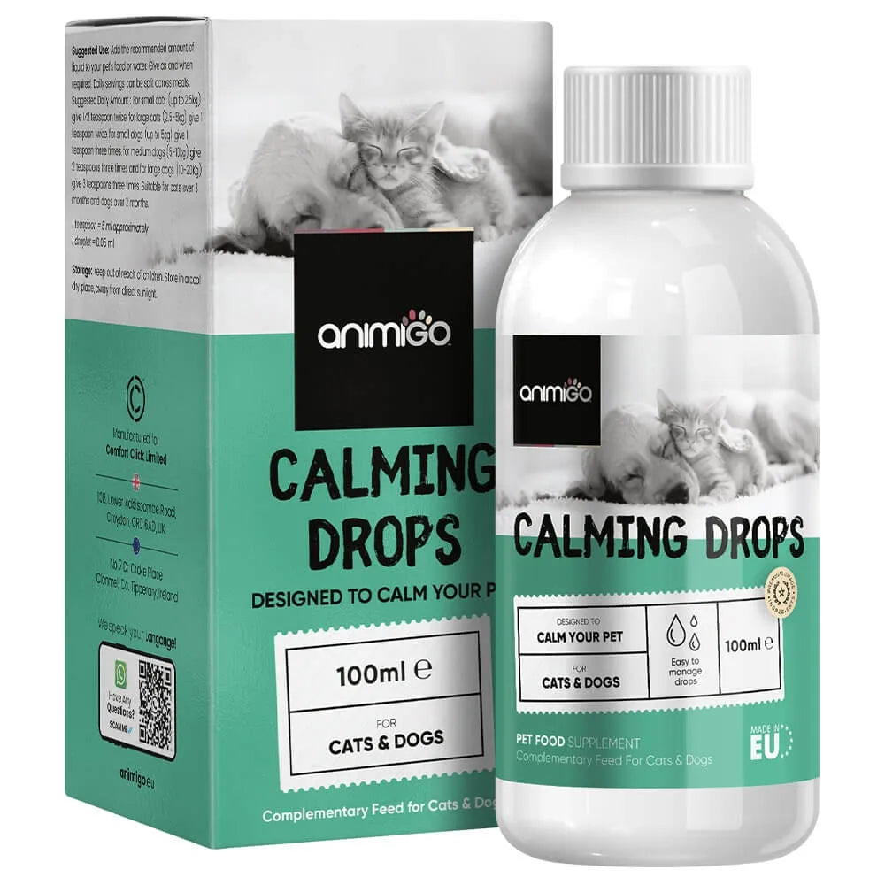 Calming Drops Dogs & Cats