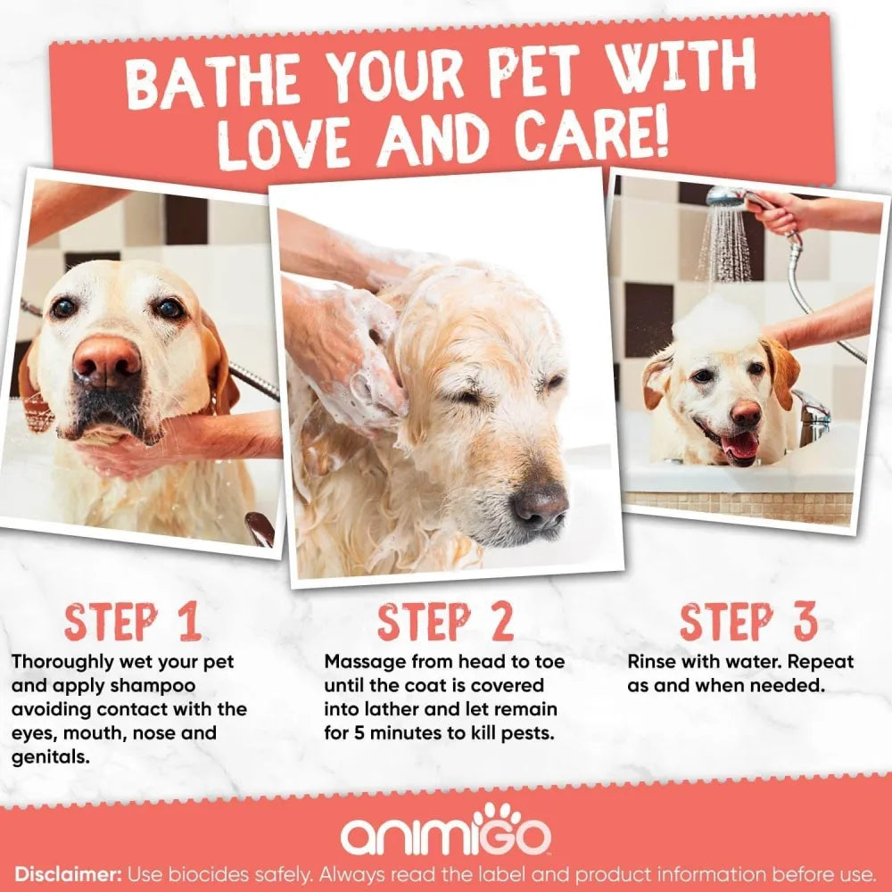 Ideal shampoo for dogs for fleas