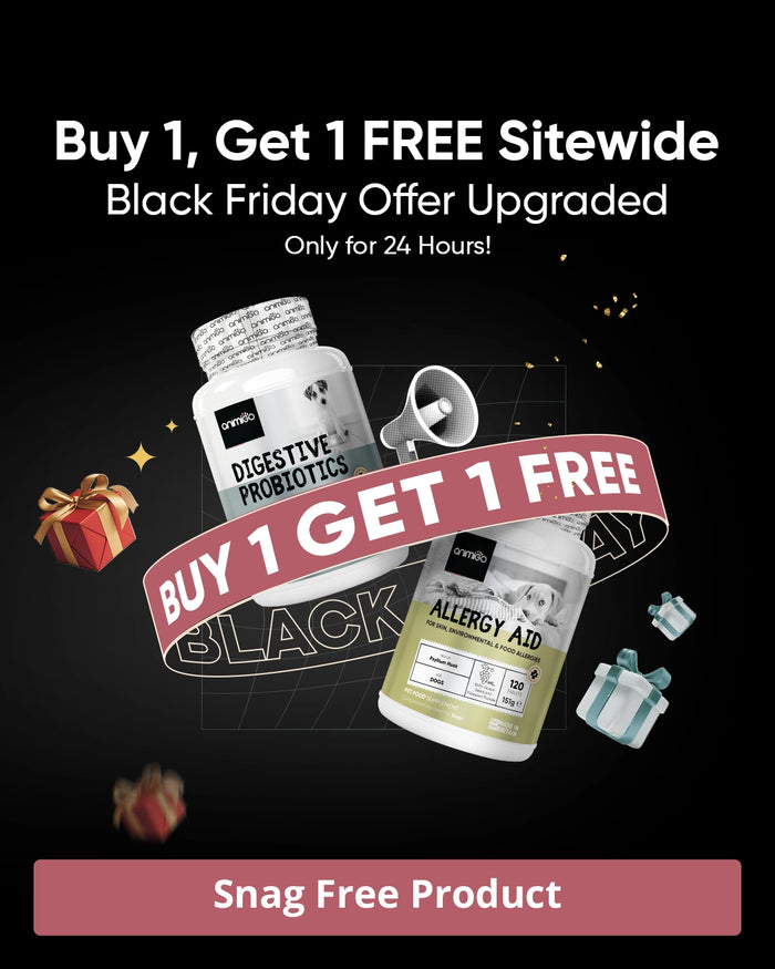 Buy any 1 pet care product and get any second product for free, sitewide